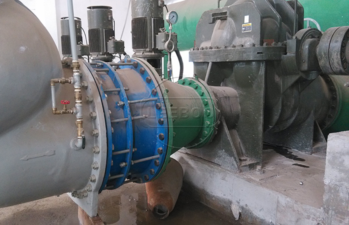 甘肅甘南州迭部縣鋼制限位伸縮接頭現(xiàn)場圖2