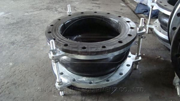 青海省玉樹市稱多縣大翻邊可曲撓橡膠接頭樣品圖