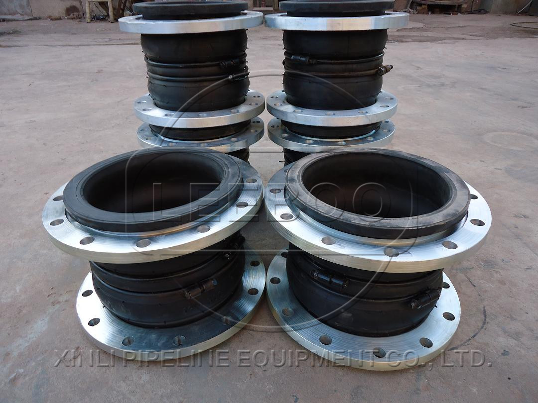 大口徑橡膠軟接頭實(shí)物圖